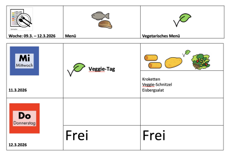 Speiseplan 11.-12.03.26