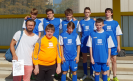 Fußballmannschaft der LVR Schule Linnicher Benden beim Fußballturnier in Düren 2018
